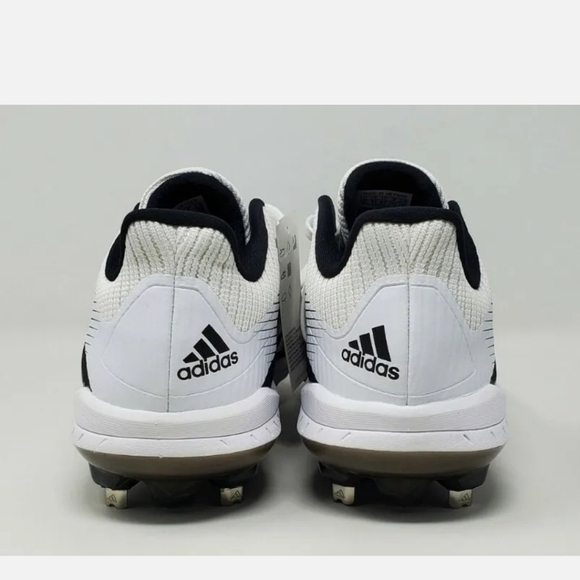 Adidas Afterburner 6 Baseball Cleats Metal Black White Men’s Size Multi DB3433 - Picture 7 of 13